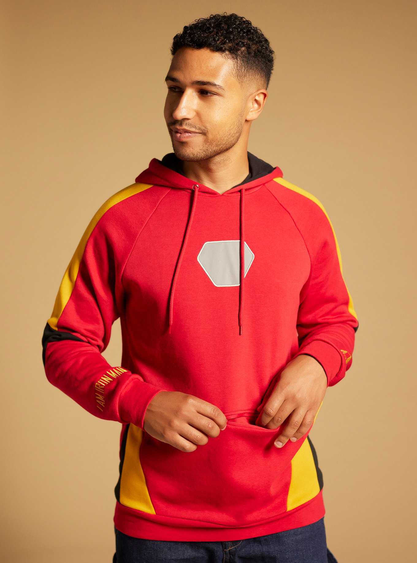 Our Universe Marvel Iron-Man Armor Hoodie Our Universe Exclusive, , hi-res