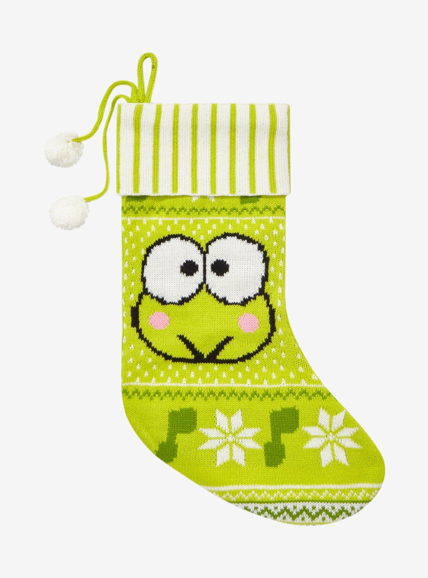 Keroppi Fair Isle Pom Stocking