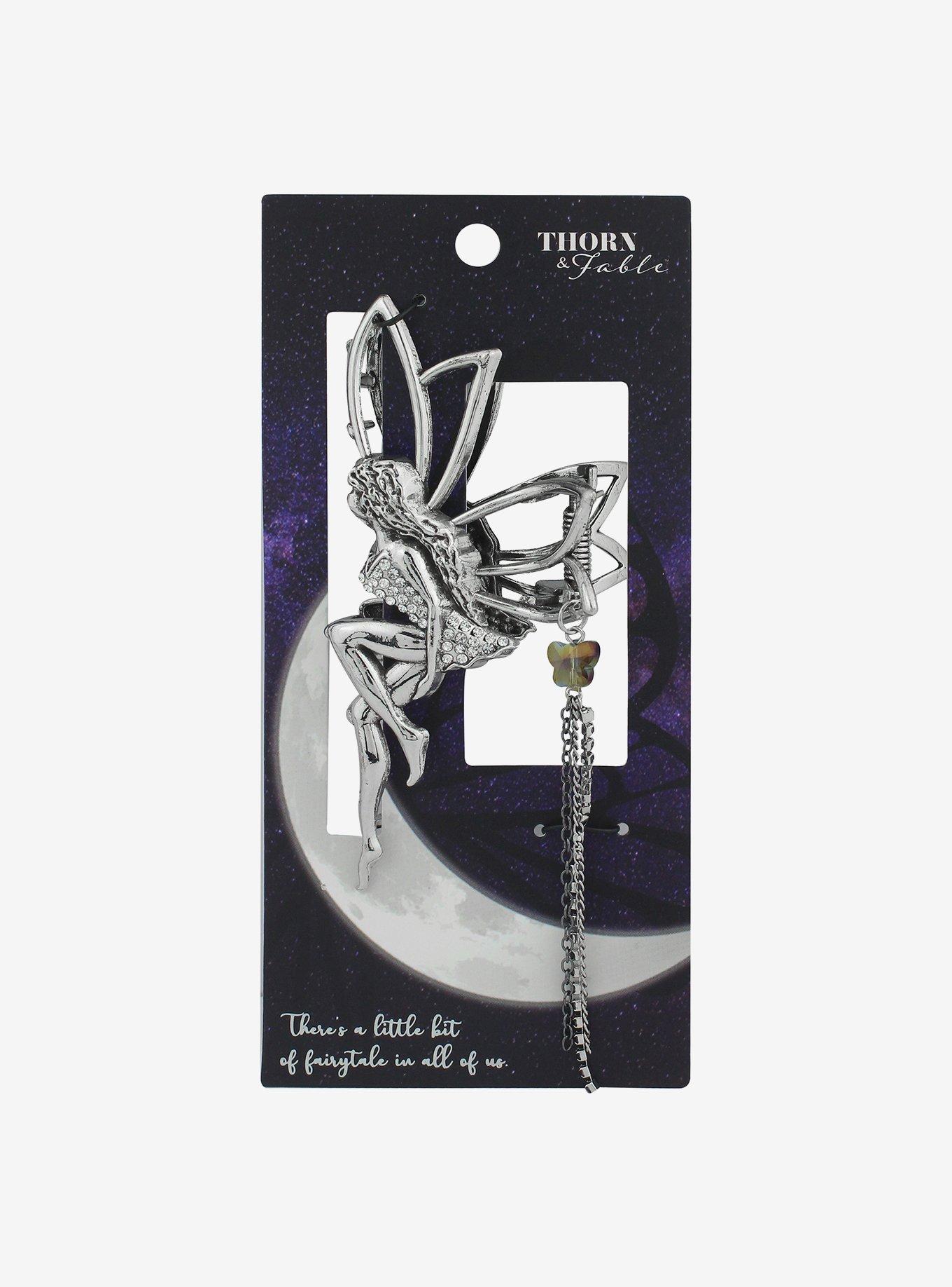 Thorn & Fable Fairy Chain Claw Hair Clip, , hi-res