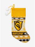 Harry Potter Hufflepuff Pom Stocking, , hi-res