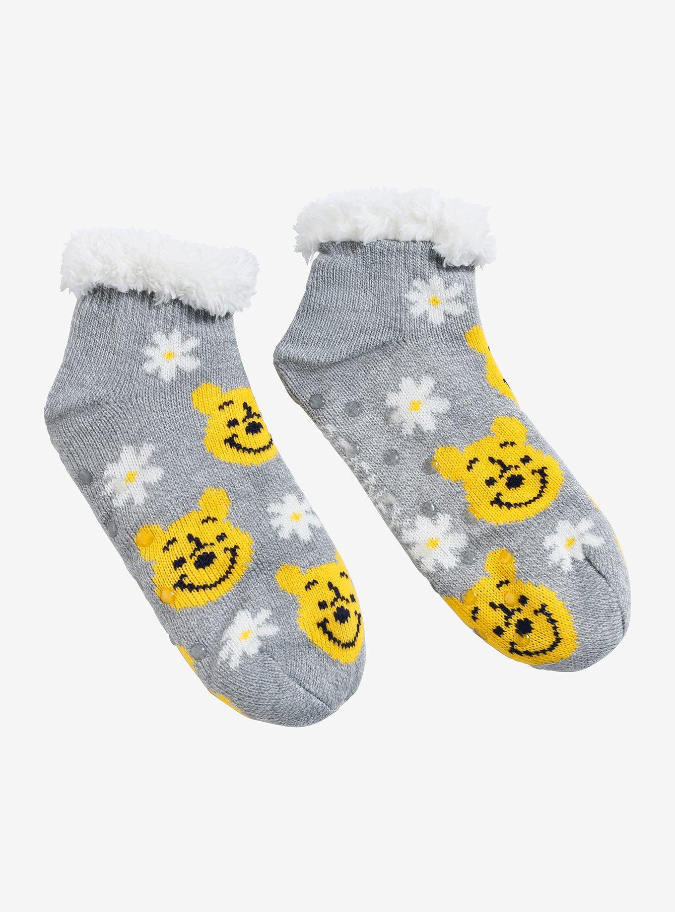 Disney Winnie The Pooh Daisy Cozy Slipper Socks, , hi-res