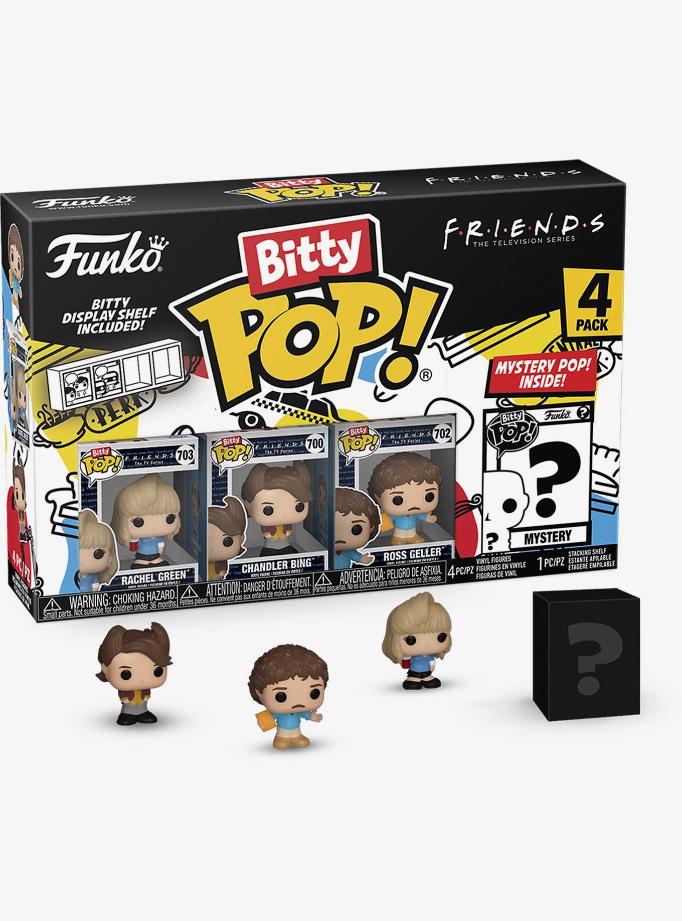 Funko Bitty Pop! Friends Rachel and Friends Blind Box Mini Vinyl Figure Set, , hi-res