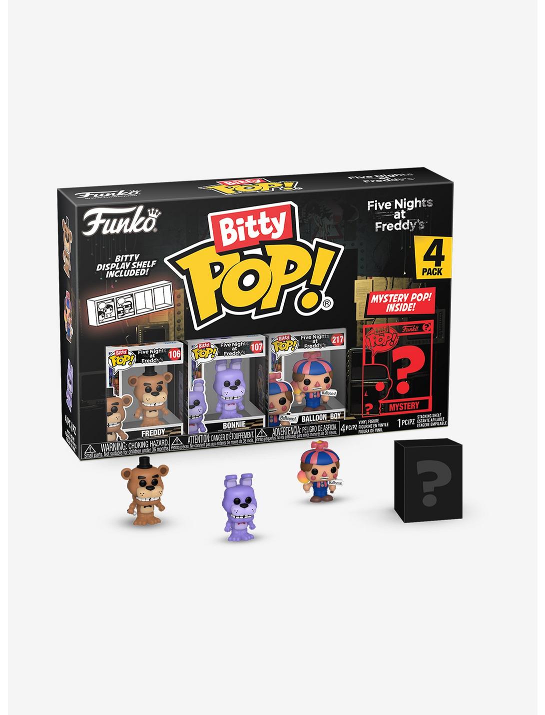 Funko Bitty Pop! Five Nights at Freddy's Freddy and Friends Blind Box Mini Vinyl Figure Set, , hi-res