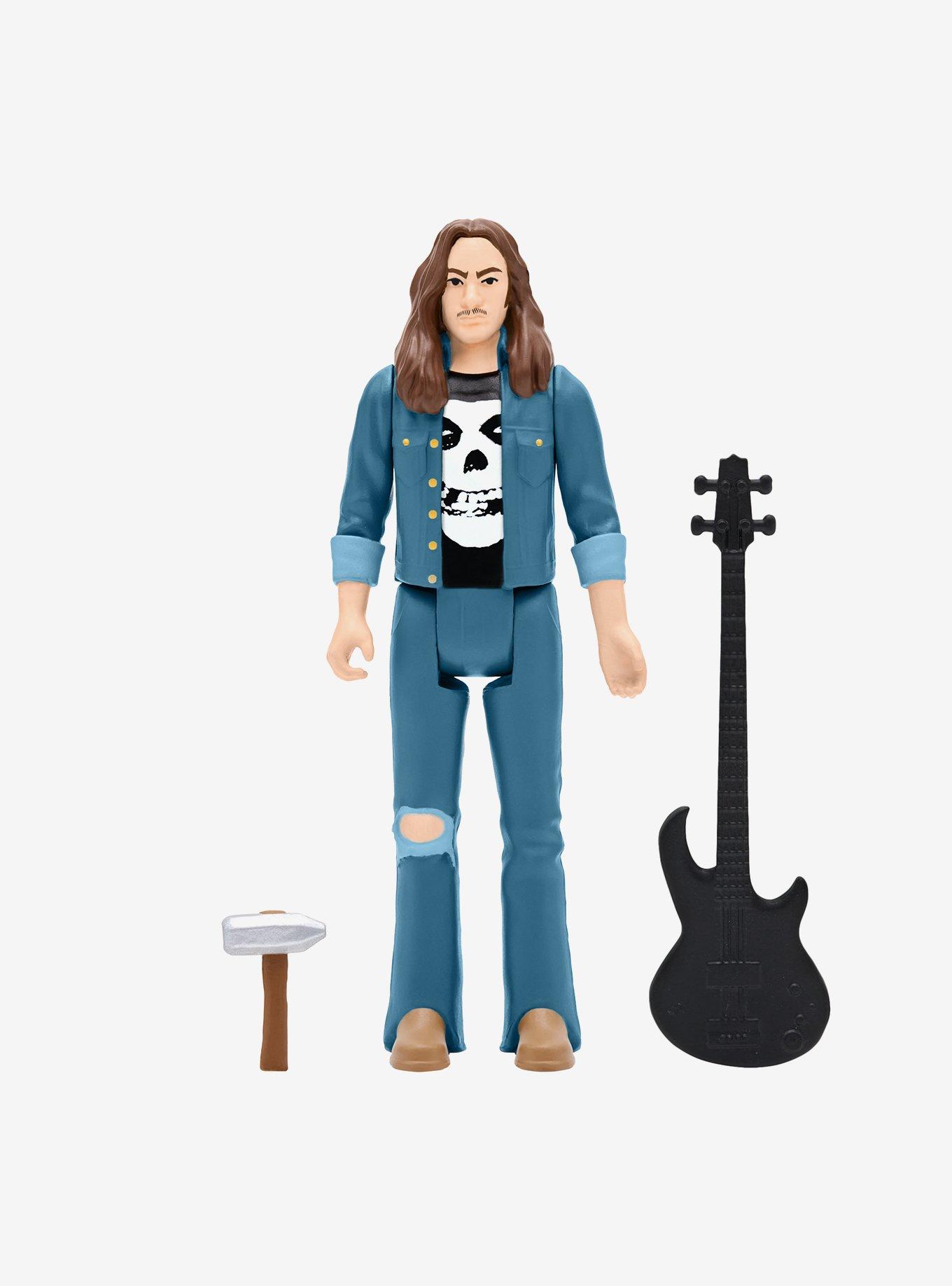 Super7 ReAction Metallica Cliff Burton Action Figure, , hi-res
