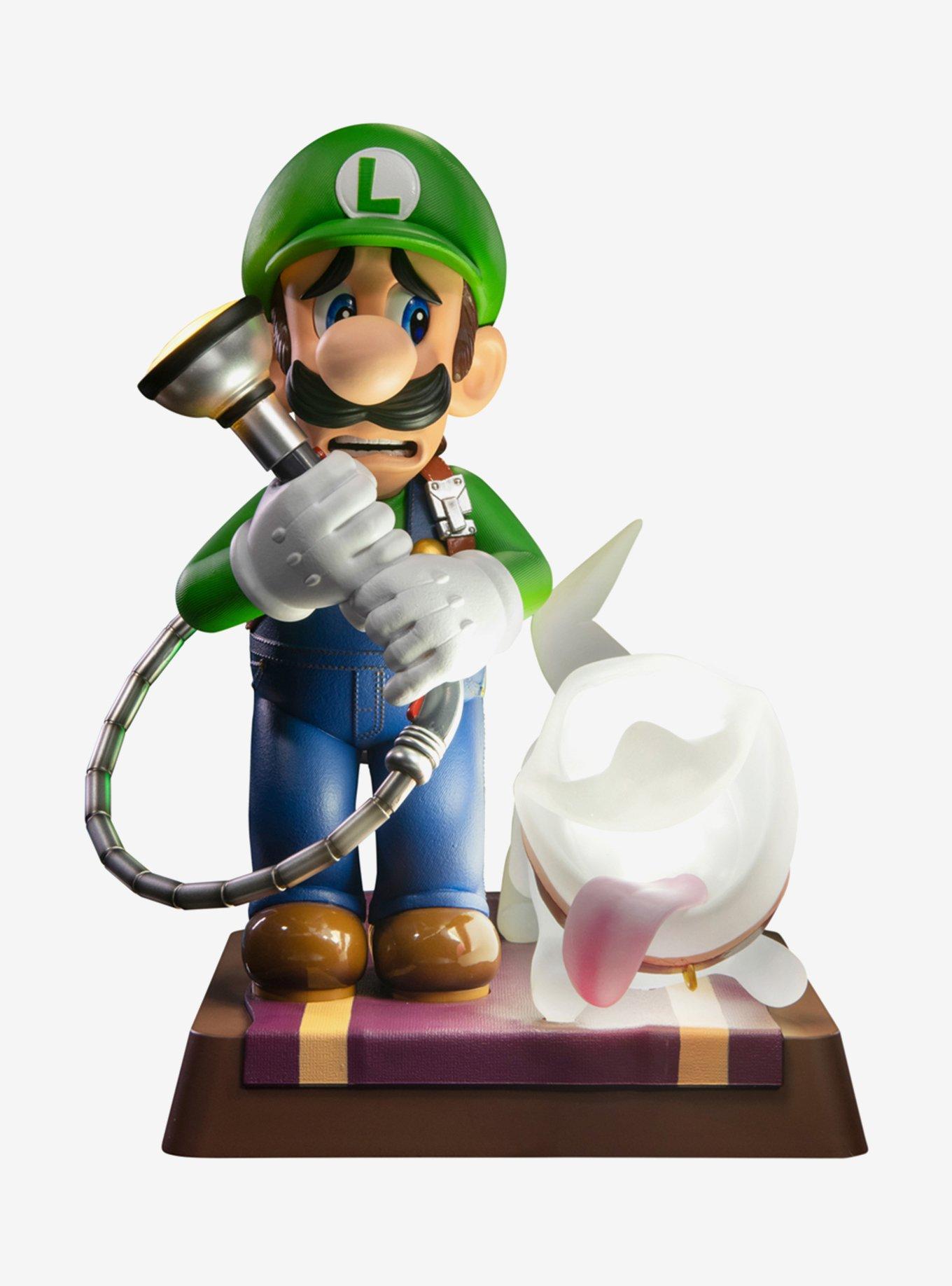 First 4 Figures Luigi’s Mansion 3 Luigi & Polterpup Collector’s Edition Statue, , hi-res