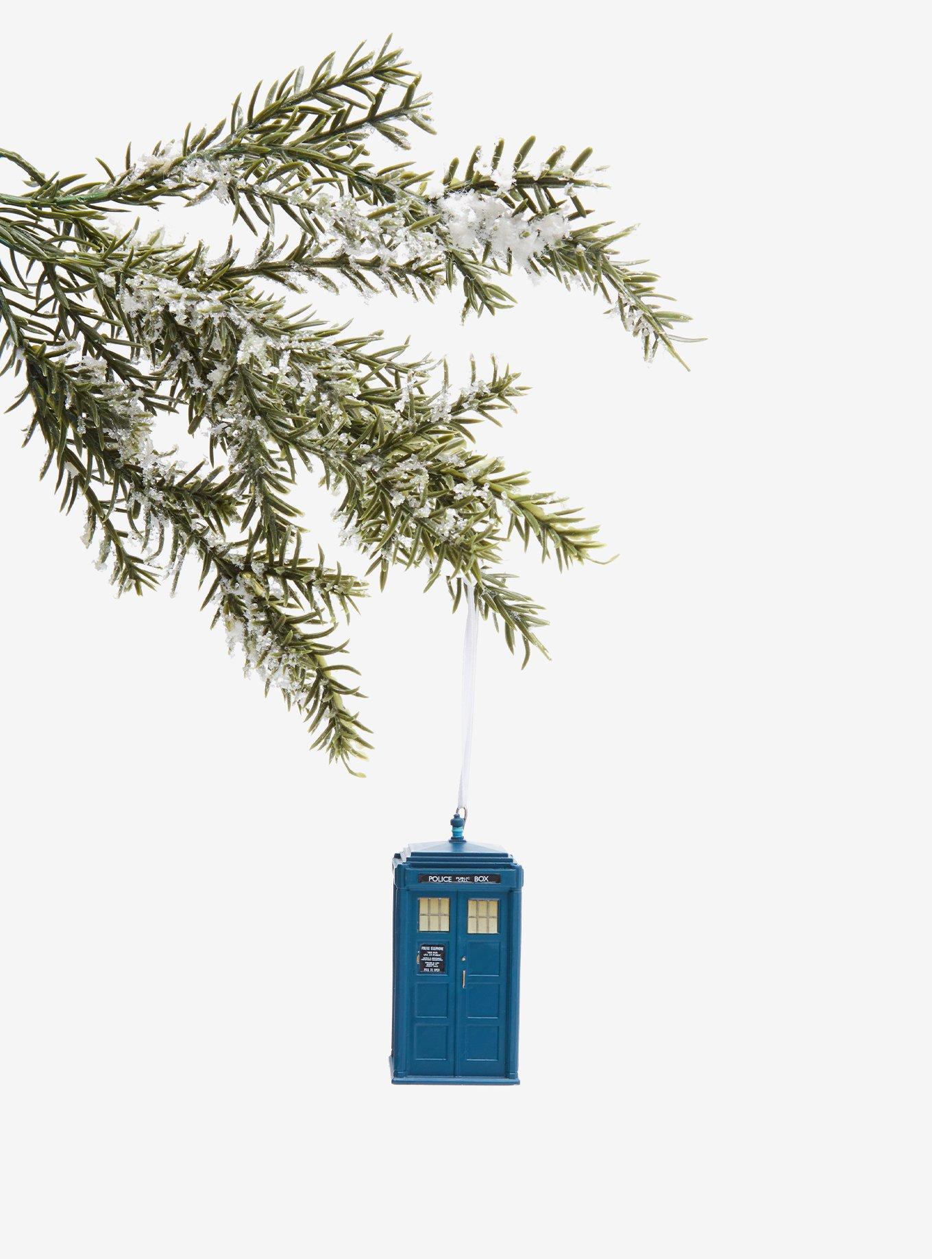 Hallmark Ornaments Doctor Who TARDIS Figural Ornament, , hi-res
