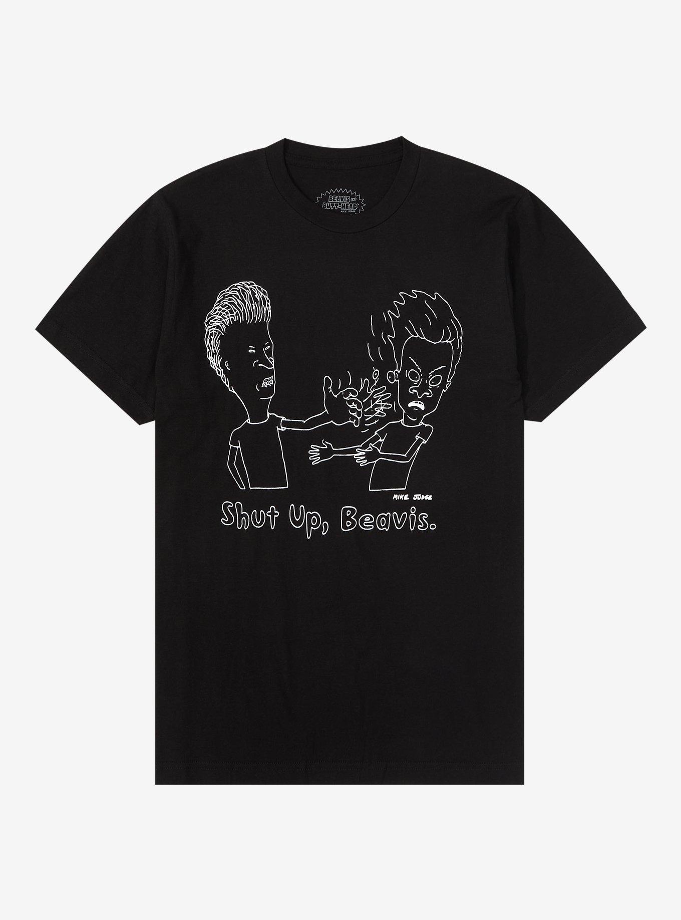 Beavis And Butt-Head Duo T-Shirt, BLACK, hi-res