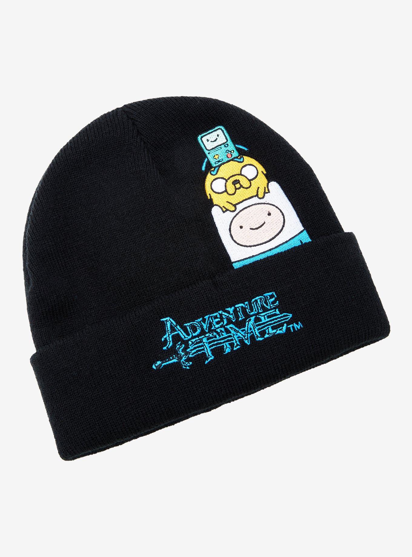 Adventure Time Finn & Jake Peeking Beanie, , hi-res