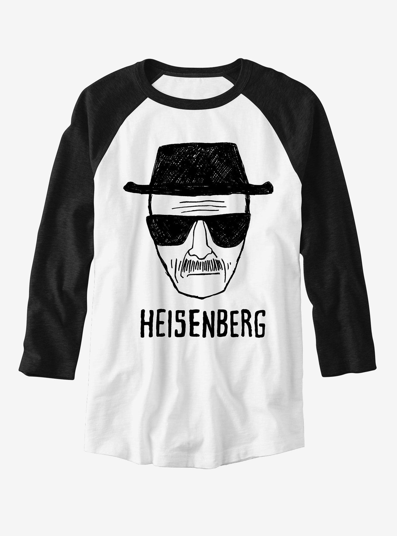 Breaking Bad Heisenberg Drawing Raglan T-Shirt, MULTI, hi-res