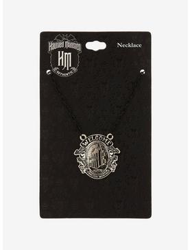 Disney The Haunted Mansion Welcome Foolish Mortals Pendant Necklace - BoxLunch Exclusive, , hi-res