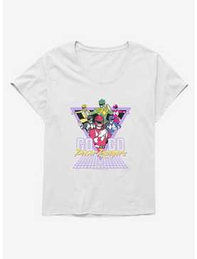 Mighty Morphin Power Rangers Go Go Power Rangers Retro Girls T-Shirt Plus Size, , hi-res