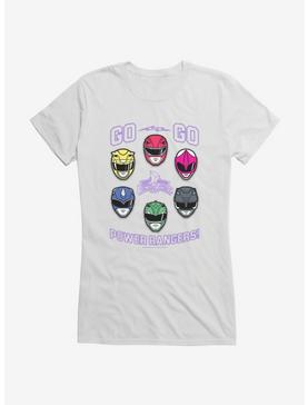 Mighty Morphin Power Rangers Go Go Power Rangers Helmets Girls T-Shirt, , hi-res