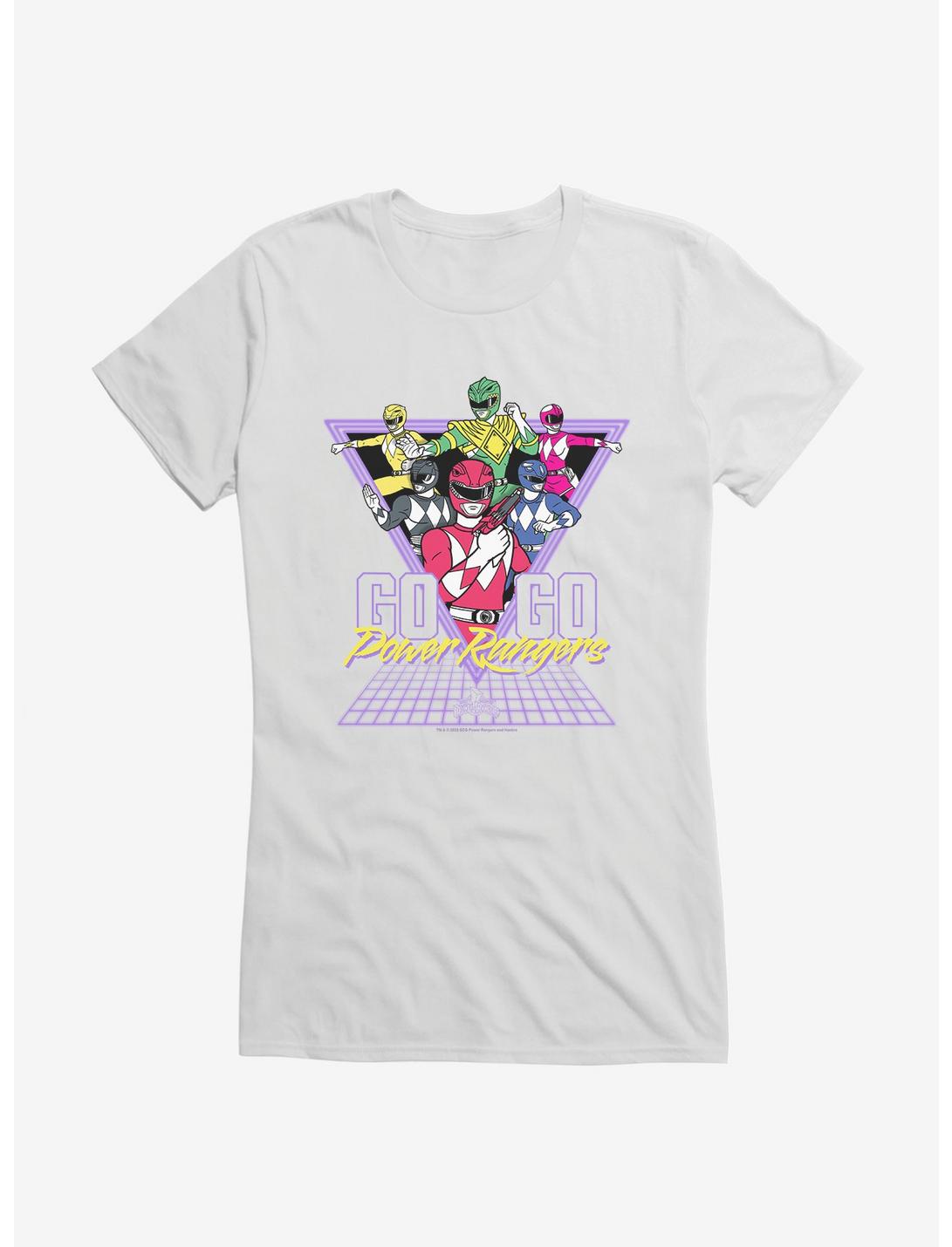 Mighty Morphin Power Rangers Go Go Power Rangers Retro Girls T-Shirt, , hi-res