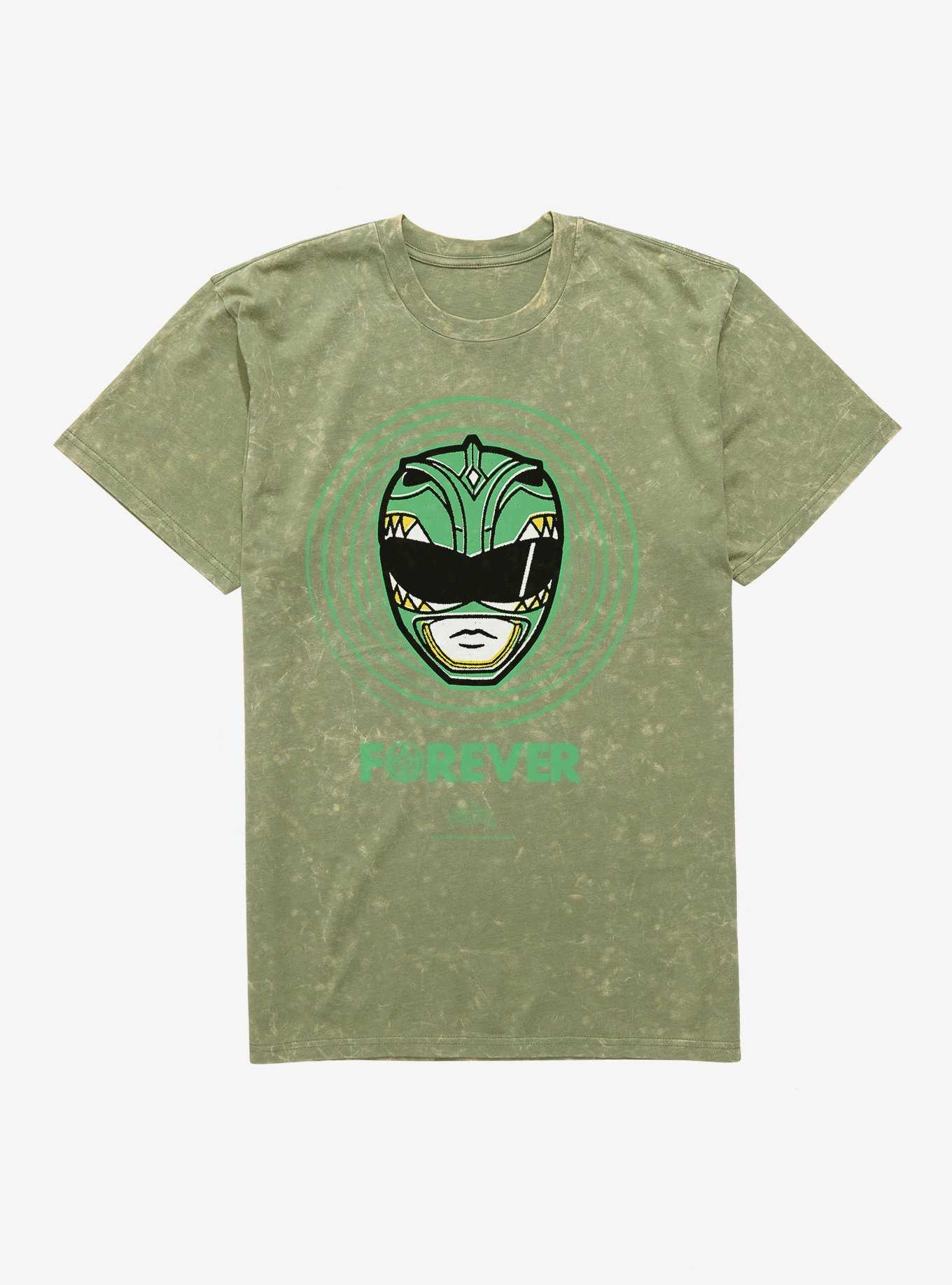 Mighty Morphin Power Rangers Green Ranger Forever Mineral Wash T-Shirt, , hi-res