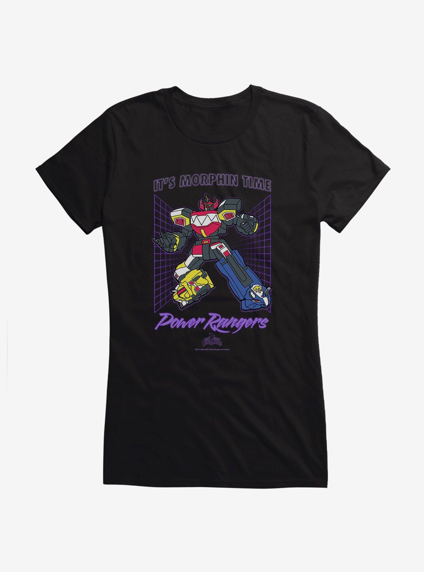 Mighty Morphin Power Rangers It's Time Alpha 5 Girls T-Shirt
