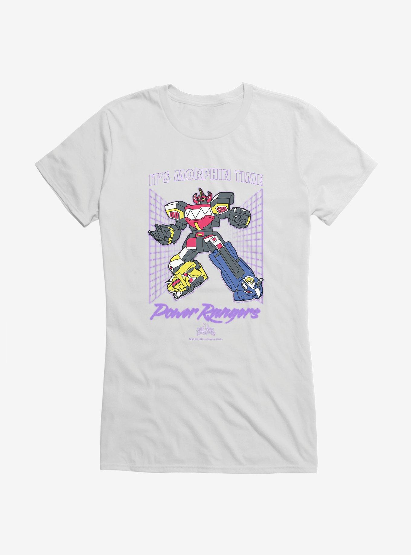 Mighty Morphin Power Rangers It's Morphin Time Alpha 5 Girls T-Shirt