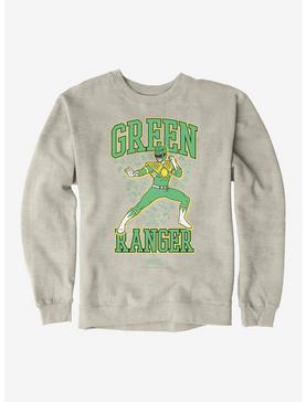 Plus Size Mighty Morphin Power Rangers Green Ranger Clover Sweatshirt, , hi-res