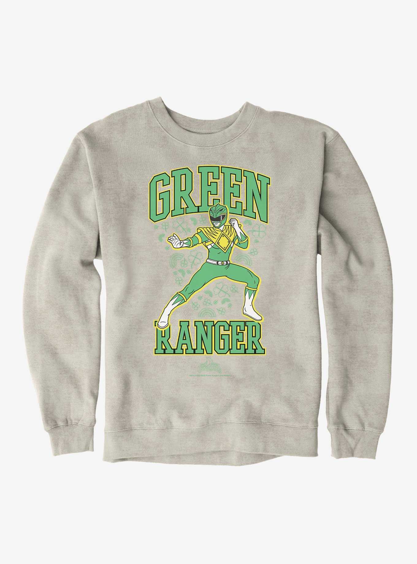 Mighty Morphin Power Rangers Green Ranger Clover Sweatshirt, , hi-res