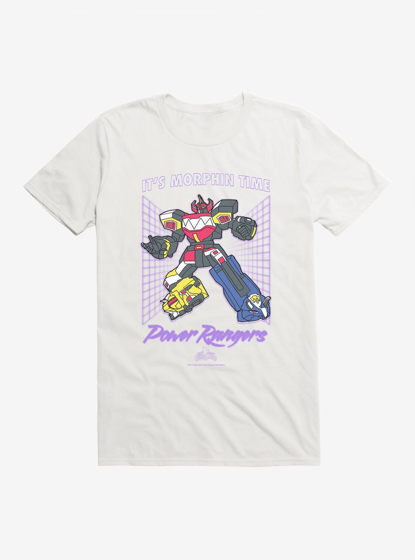 Mighty Morphin Power Rangers It's Morphin Time Alpha 5 T-Shirt, WHITE, hi-res