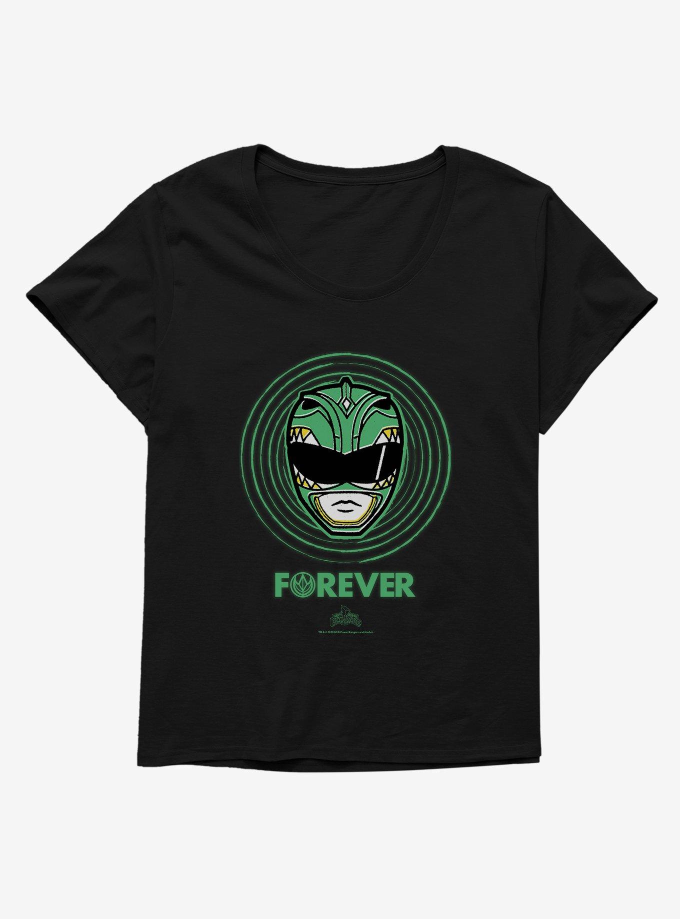 Mighty Morphin Power Rangers Green Ranger Forever Womens T-Shirt Plus Size, , hi-res