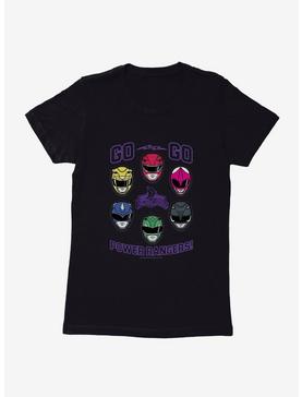 Mighty Morphin Power Rangers Go Go Power Rangers Helmets Womens T-Shirt, , hi-res
