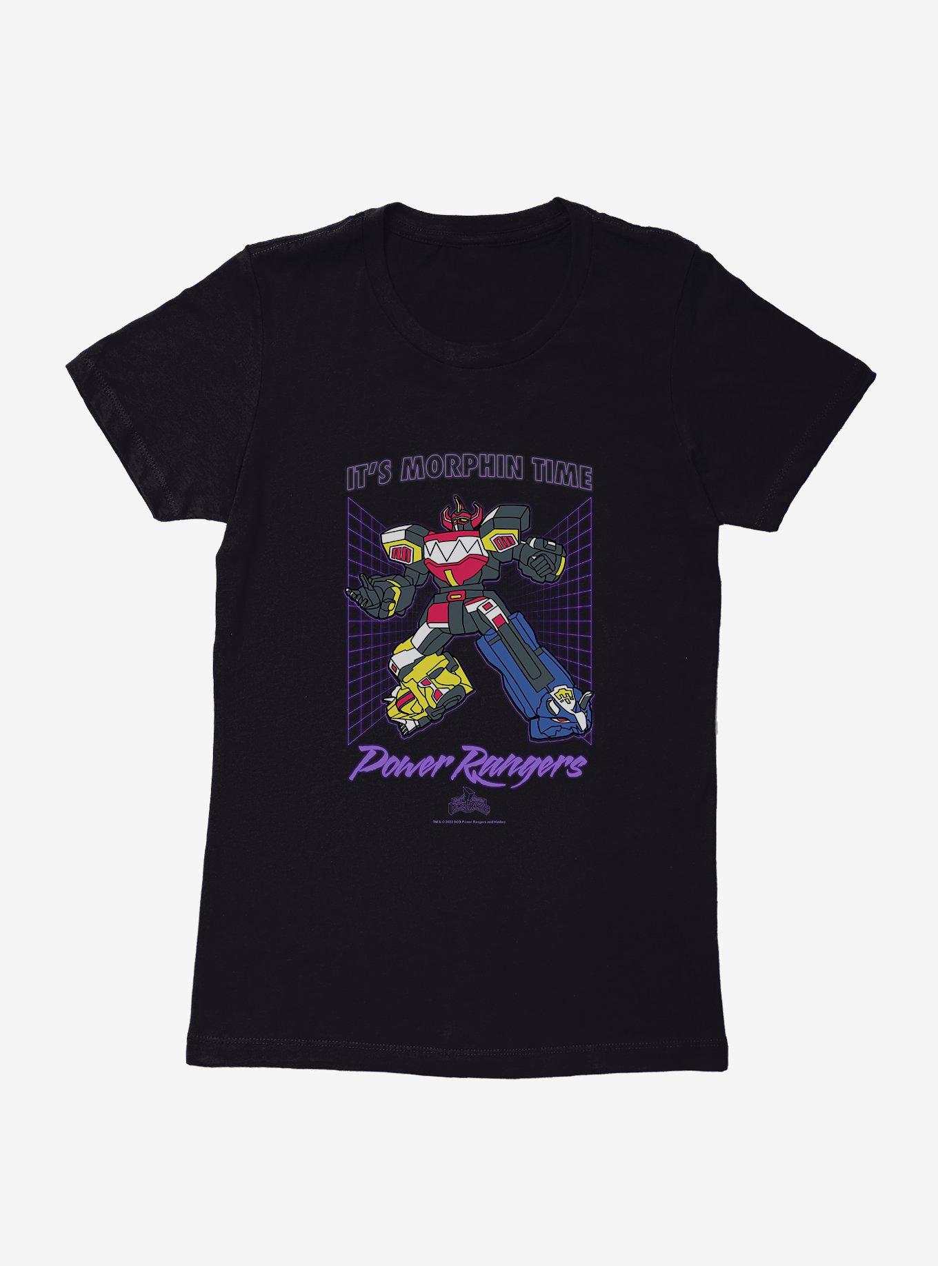 Mighty Morphin Power Rangers It's Morphin Time Alpha 5 Womens T-Shirt