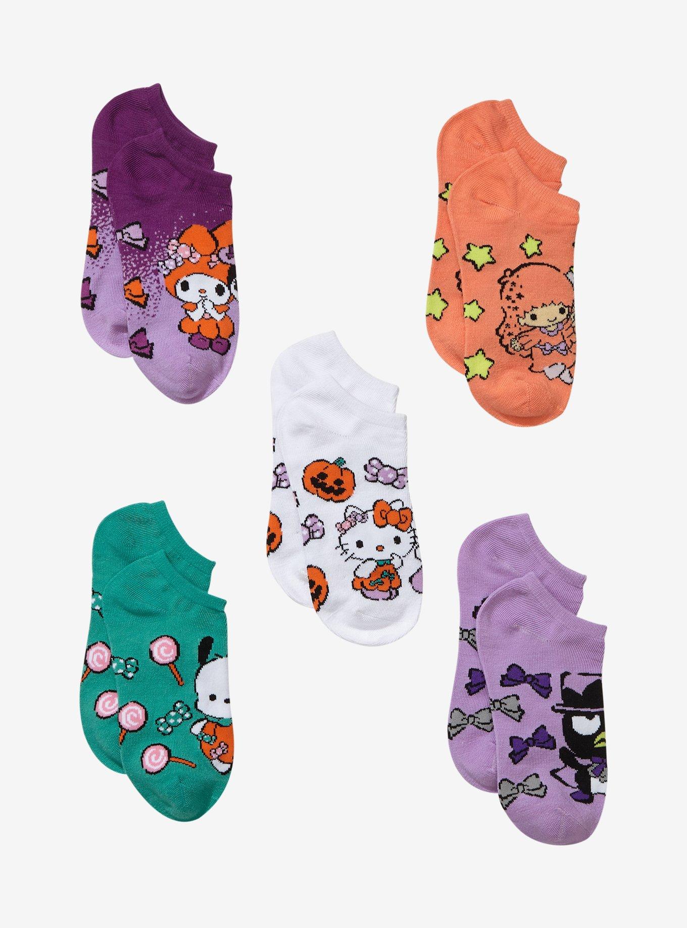 Sanrio Hello Kitty & Friends Halloween Costumes Sock Set - BoxLunch Exclusive, , hi-res