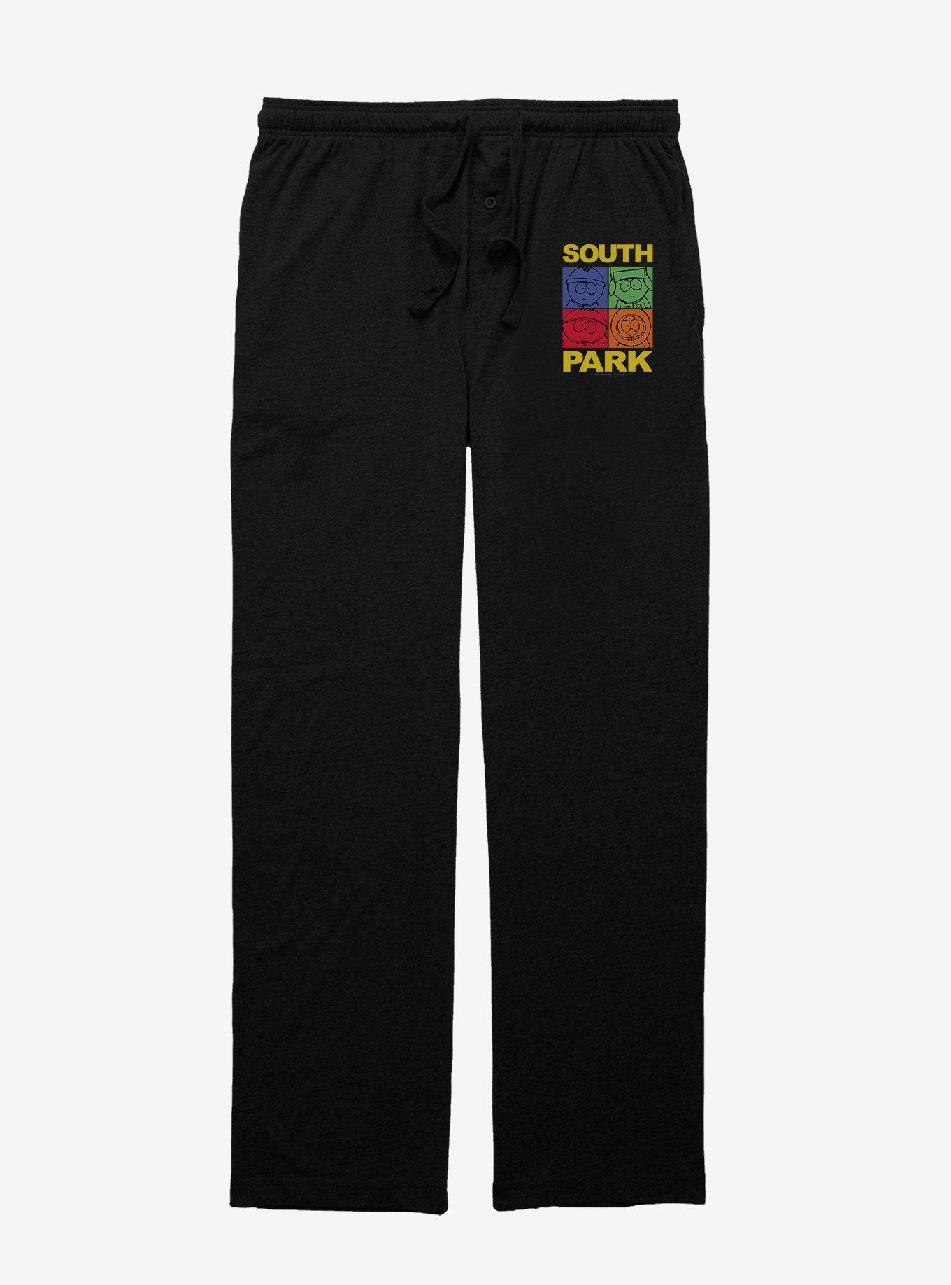 South Park Mood Meter Pajama Pants, BLACK, hi-res