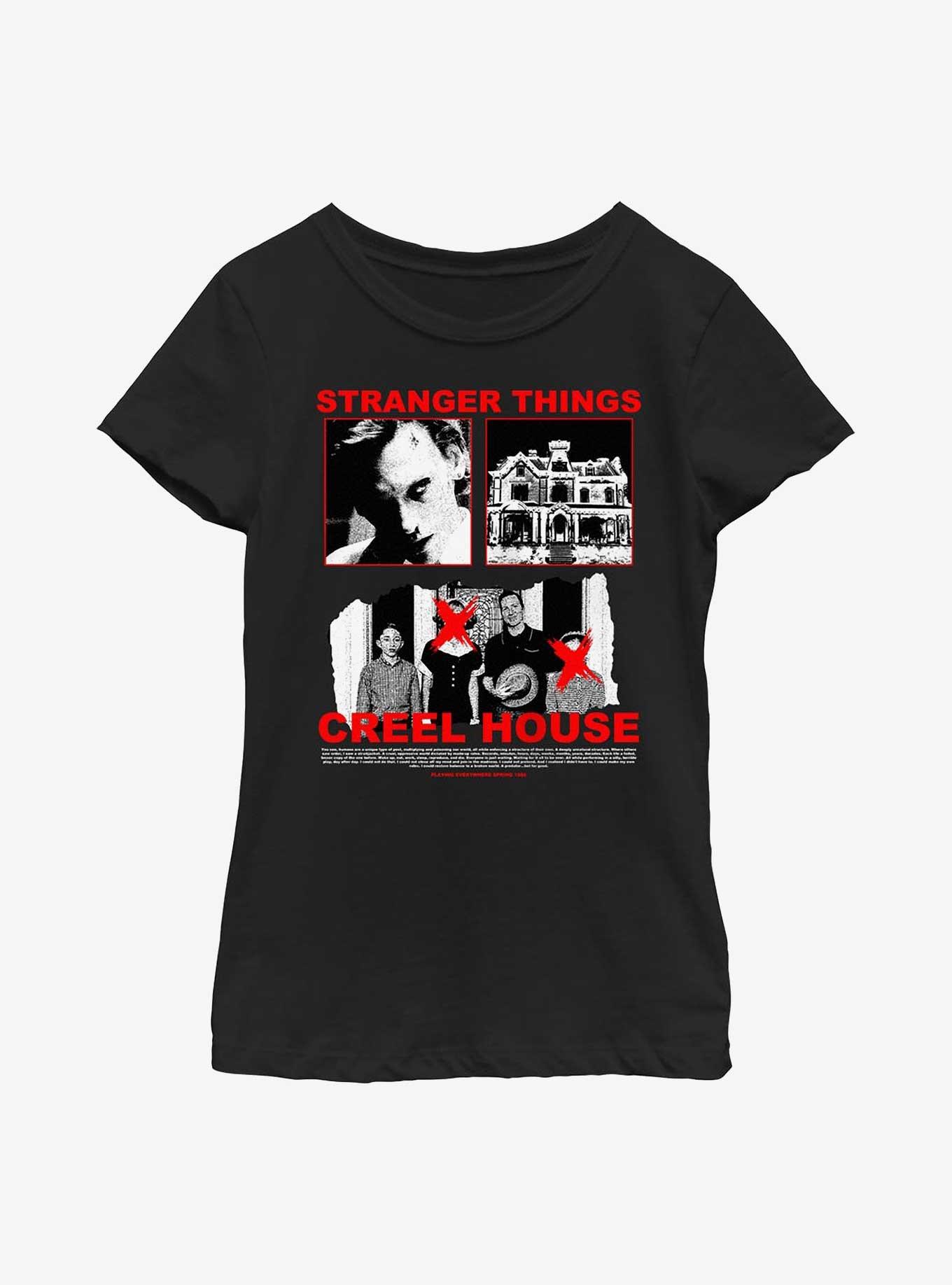 Stranger Things Creel House Youth Girls T-Shirt, , hi-res