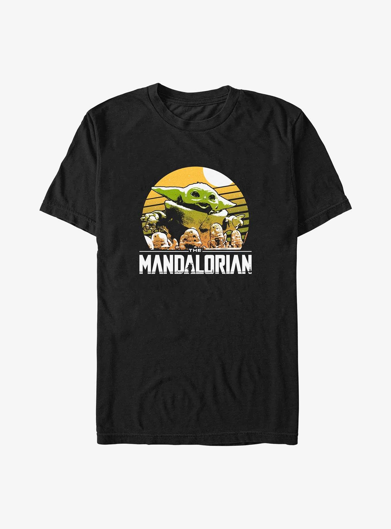 Star Wars The Mandalorian Grogu The Return Big & Tall T-Shirt, BLACK, hi-res