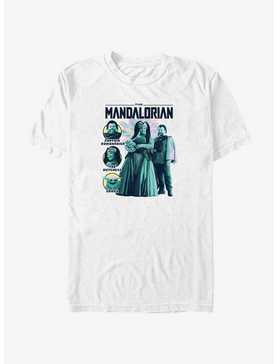 Star Wars The Mandalorian The Dutchess Captain Bombardier & Grogu Big & Tall T-Shirt, , hi-res
