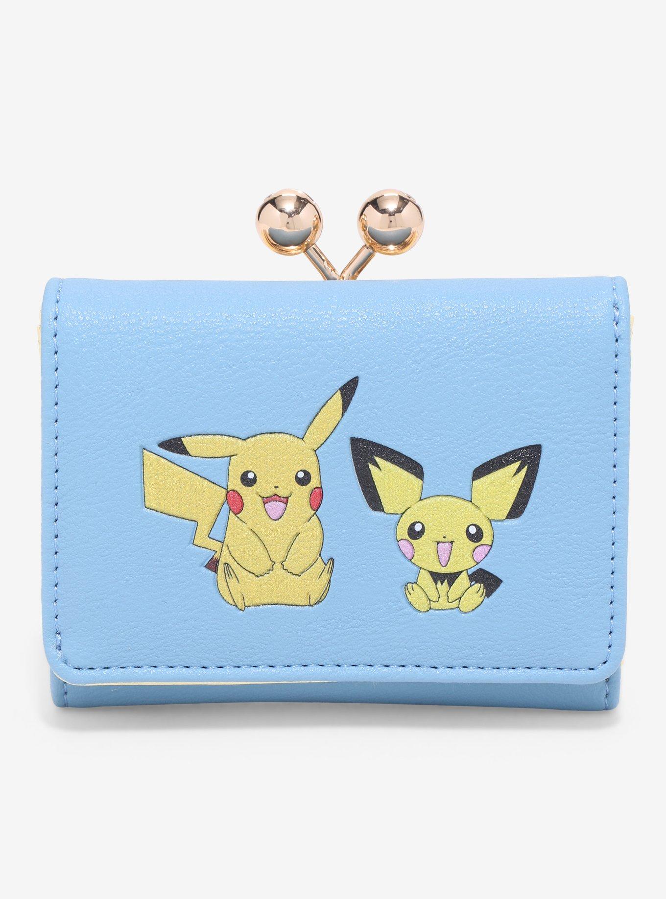Pokemon Pikachu & Pichu Wallet - BoxLunch Exclusive, , hi-res