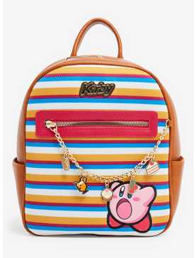 Nintendo Kirby Striped Charm Mini Backpack, , hi-res