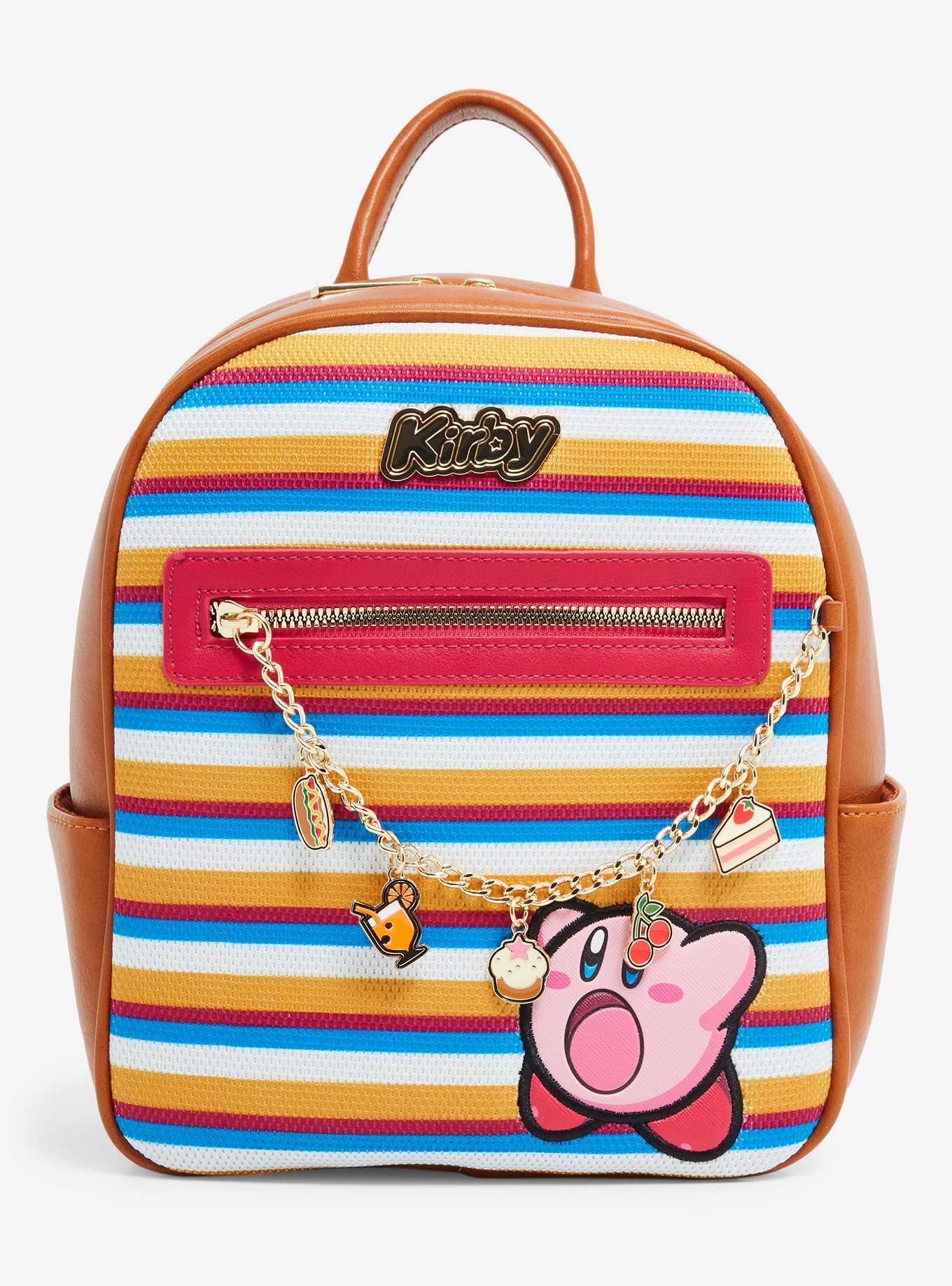 Striped 2025 mini backpack