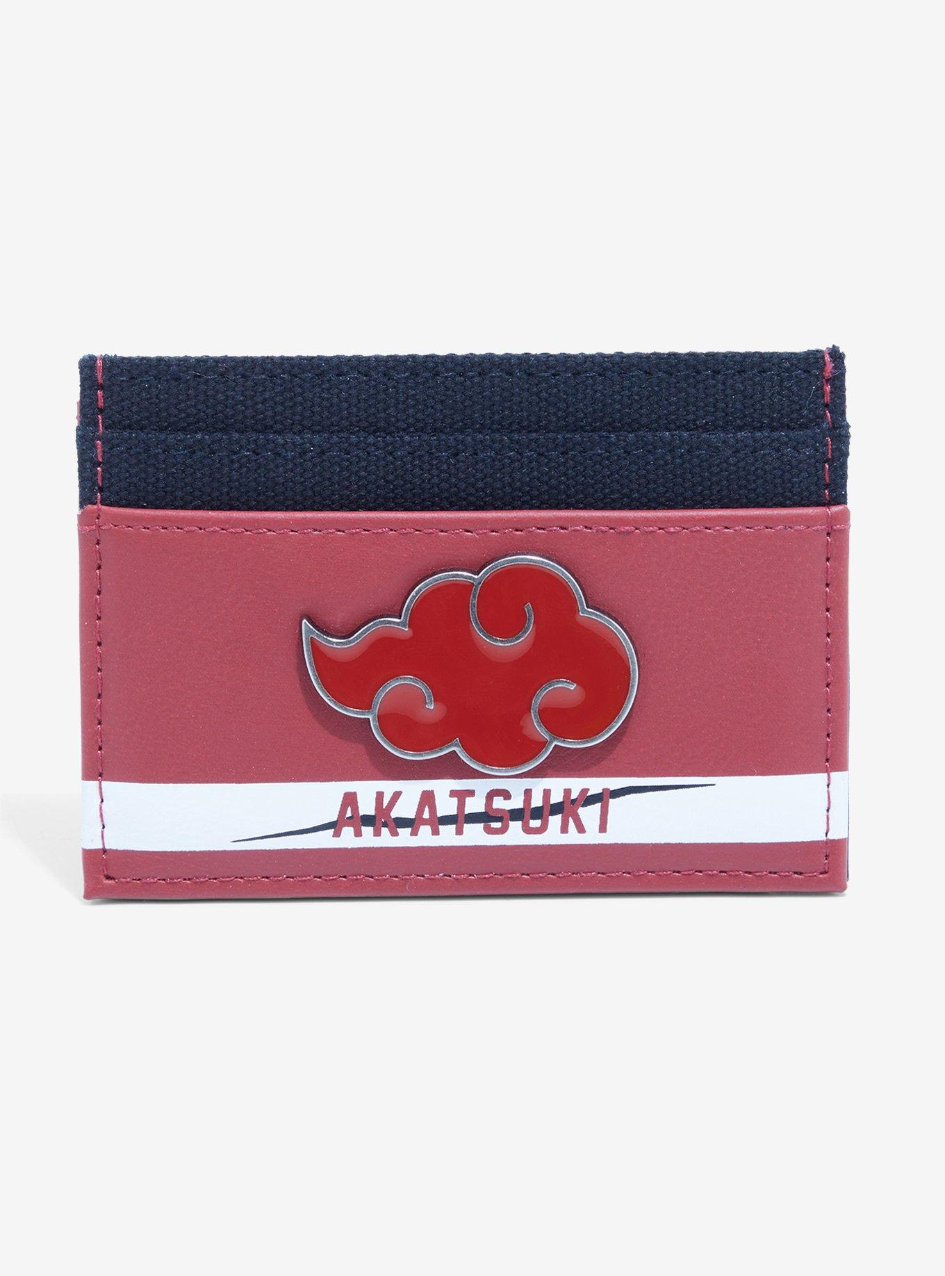 Naruto Shippuden Akatsuki Cloud Cardholder - BoxLunch Exclusive, , hi-res