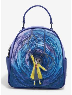 Coraline Doll Portrait Mini Backpack - BoxLunch Exclusive, , hi-res