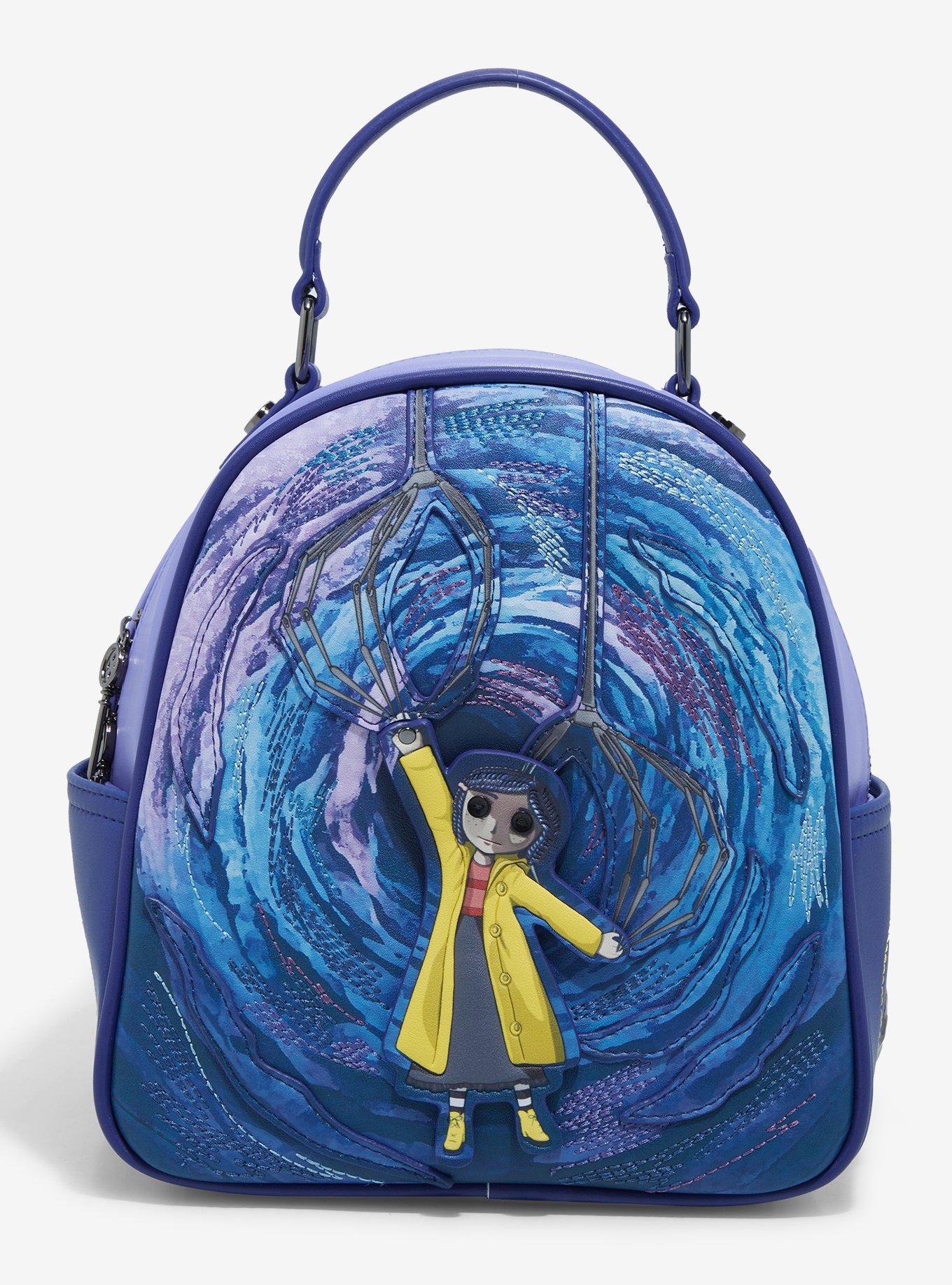 Coraline Doll Portrait Mini Backpack - BoxLunch Exclusive, , hi-res