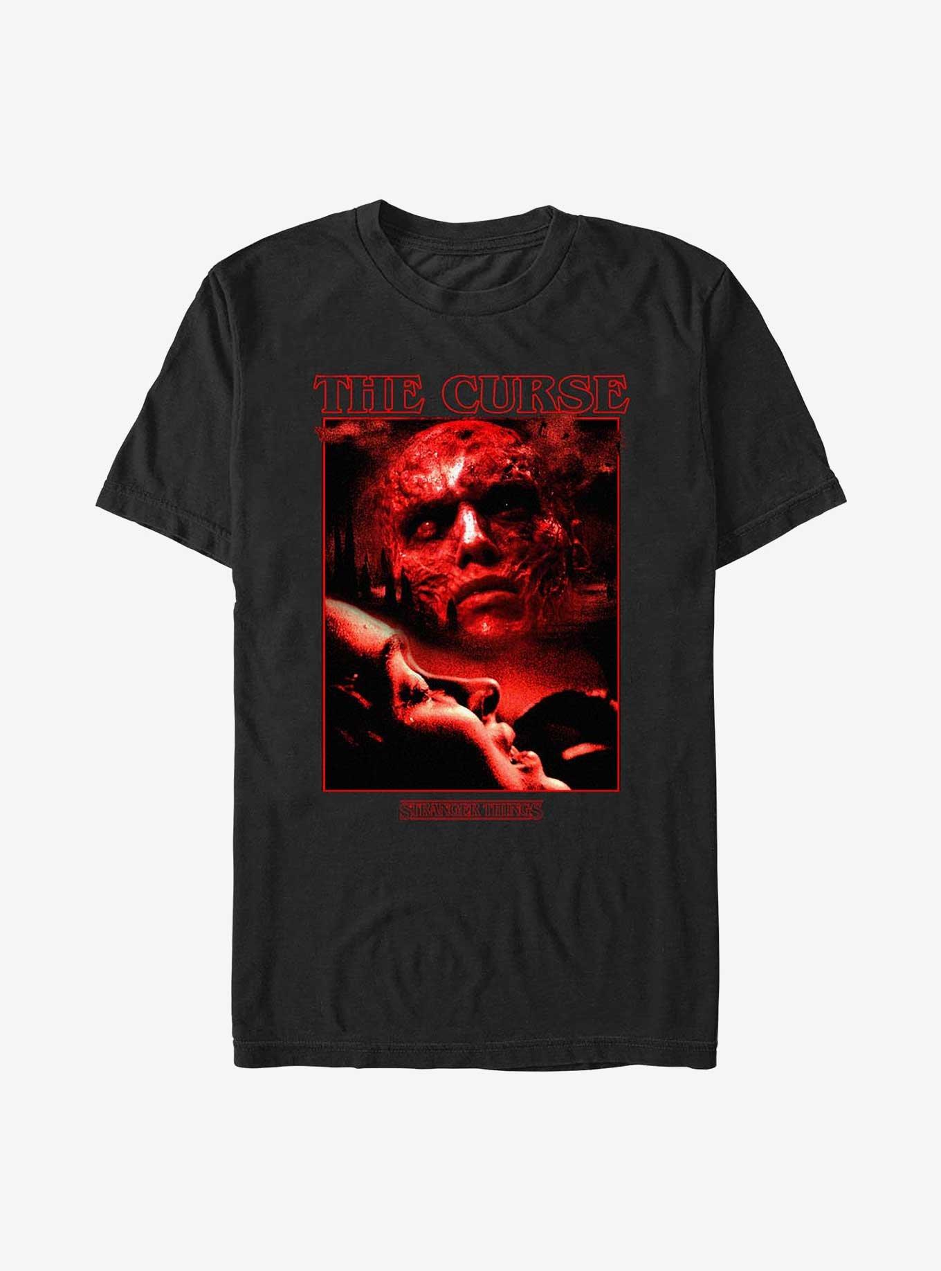 Stranger Things The Curse Poster T-Shirt, , hi-res