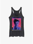 Stranger Things Subject 011 Experiment Poster Womens Tank Top, BLK HTR, hi-res