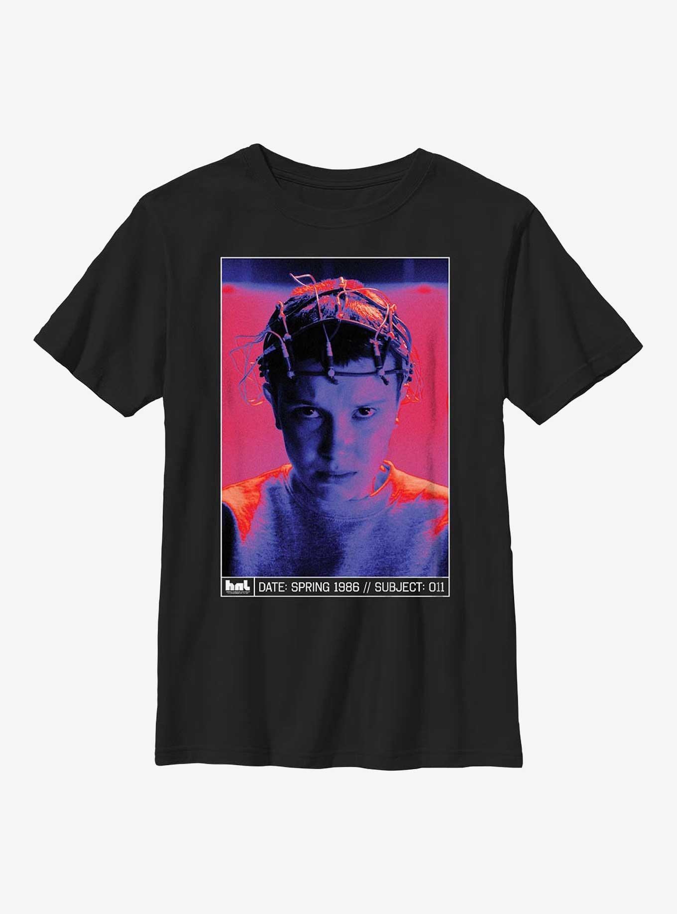 Stranger Things Subject 011 Experiment Poster Youth T-Shirt, , hi-res