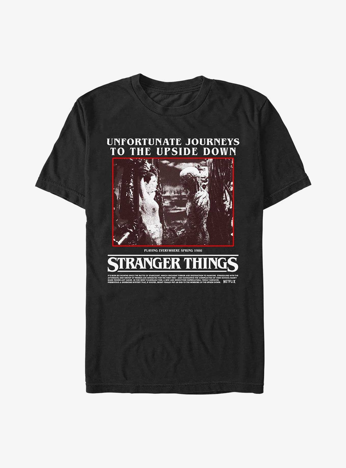Stranger Things Unfortunate Journey Eleven and Vecna T-Shirt, , hi-res