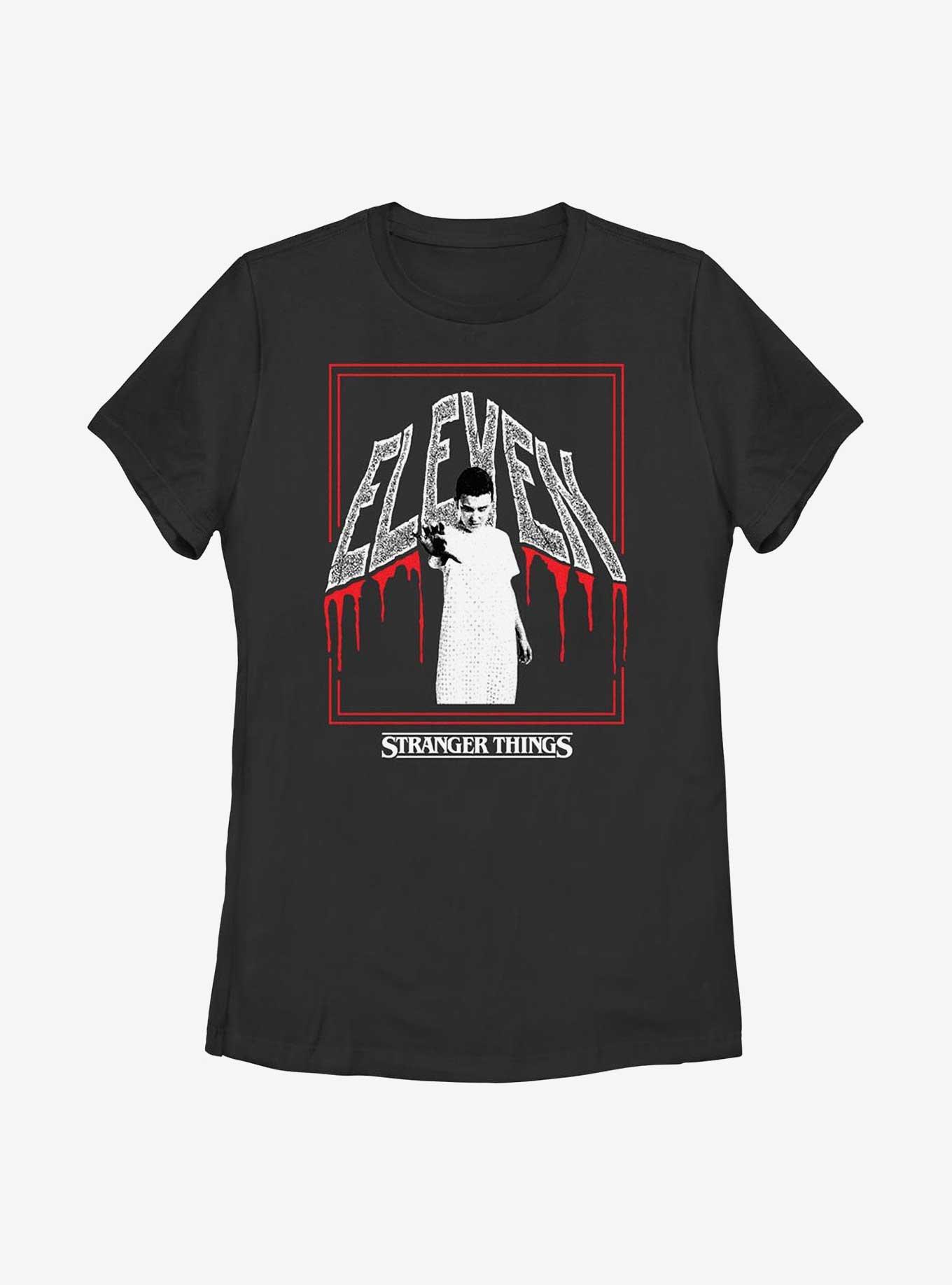 Stranger Things Eleven Poster Womens T-Shirt, , hi-res