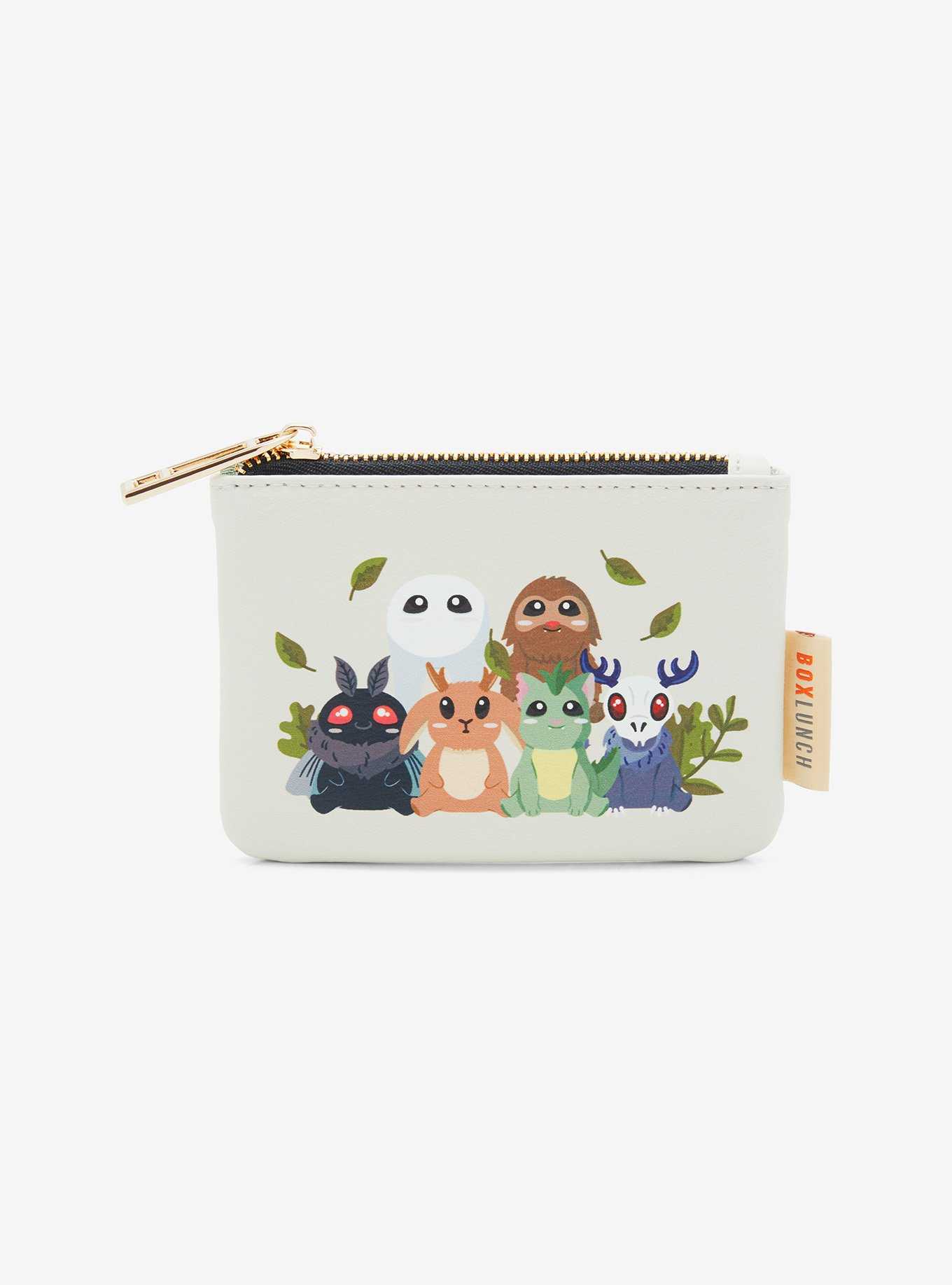 Chibi Cryptids Allover Print Coin Purse - BoxLunch Exclusive, , hi-res