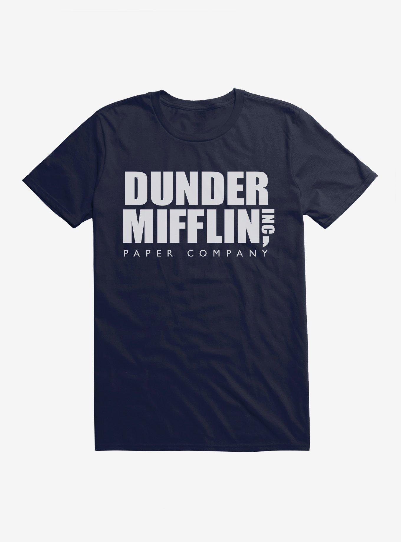 THRDLESS The Office Dunder Mifflin Logo T-Shirt