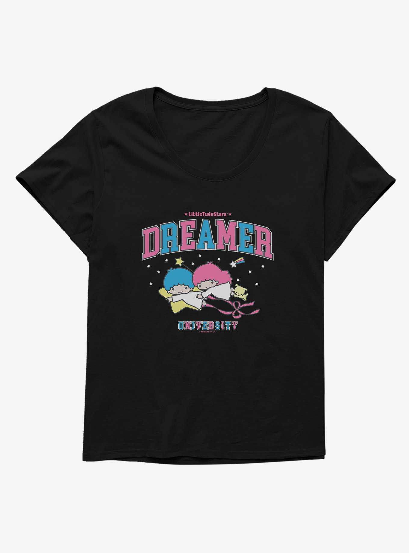 Little Twin Stars Dreamer University Womens T-Shirt Plus Size, , hi-res