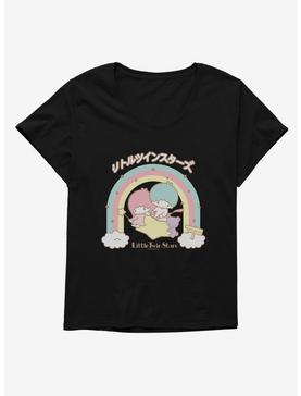 Plus Size Little Twin Stars Kiki And Lala Rainbow Womens T-Shirt Plus Size, , hi-res