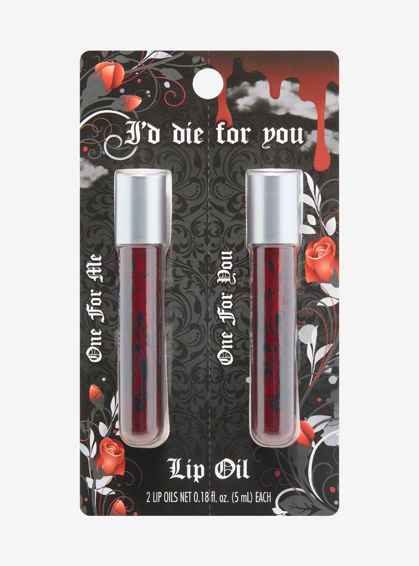 Blood Vial Lip Oil Set