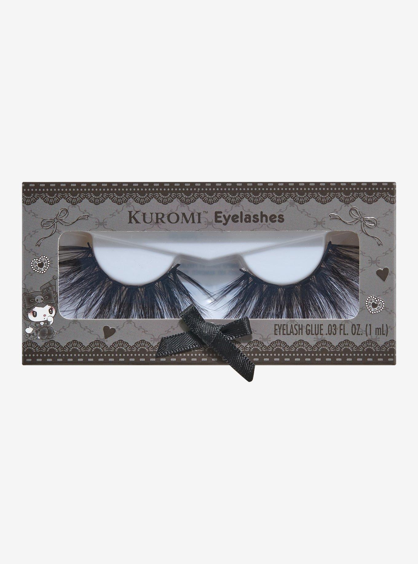 Kuromi Lolita Faux Eyelashes, , hi-res