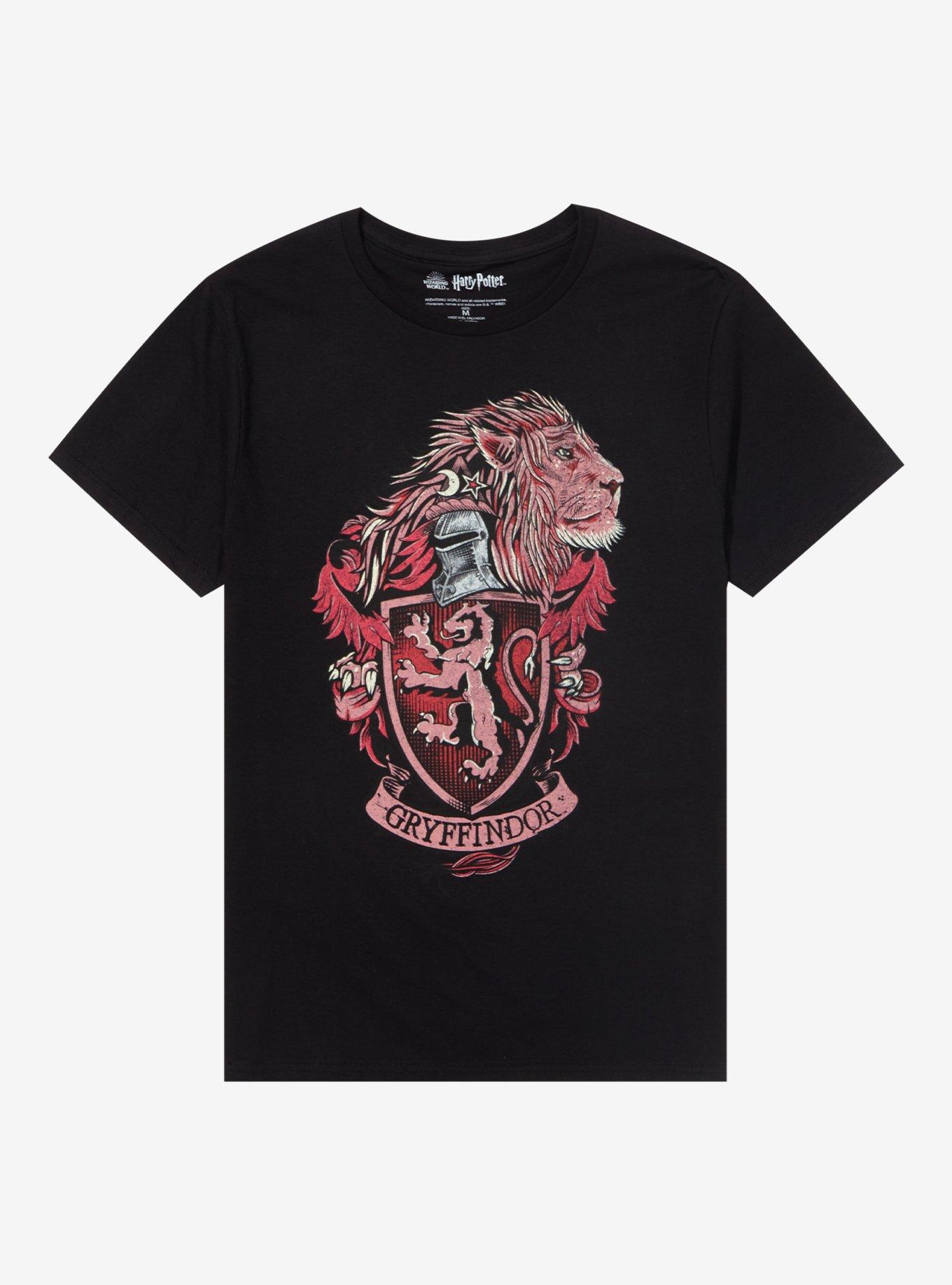 Harry Potter Gryffindor House Crest T-Shirt, BLACK, hi-res