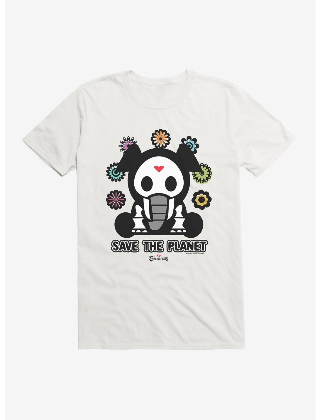 Skelanimals Ellie Save The Planet T-Shirt, WHITE, hi-res